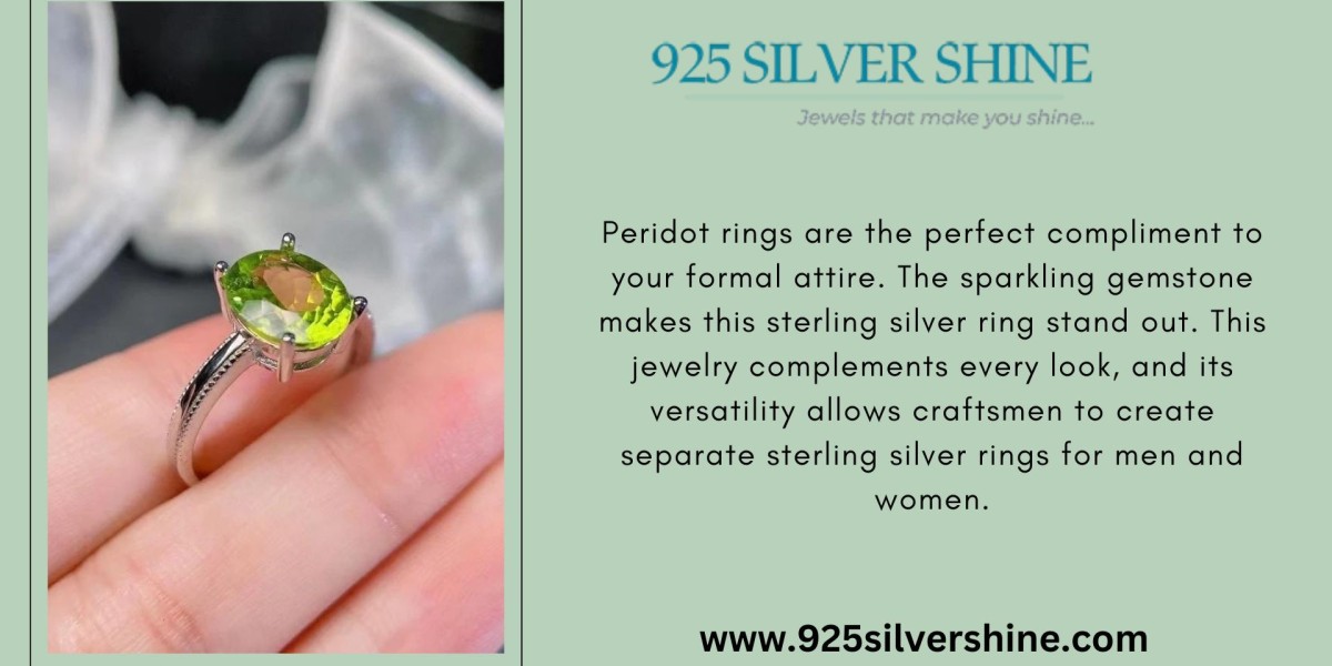 The Enchanting Appeal of Peridot Jewelry in 925 Sterling Silver
