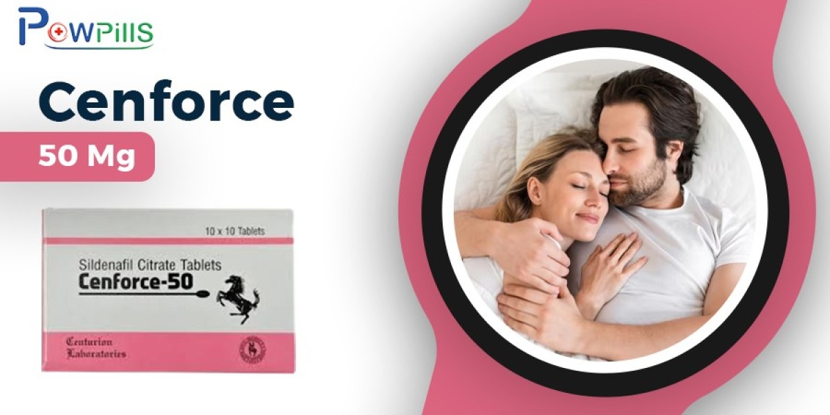 ED Problems Solved With Cenforce 50 mg (Sildenafil)
