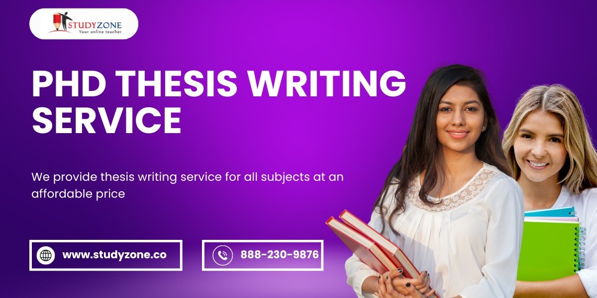 Study Zone Best PhD Thesis Writing Service Provider: